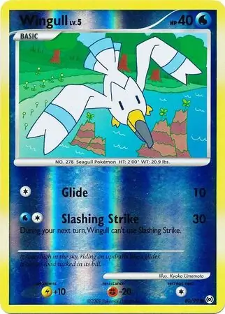 Wingull Reverse Holo 80 Normal