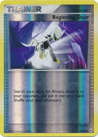 Beginning Door Reverse Holo 82 Normal