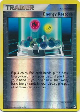 Energy Restore Reverse Holo 86 Normal