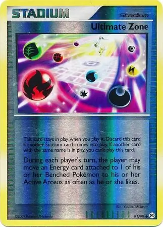 Ultimate Zone Reverse Holo 91 Normal