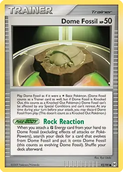 Dome Fossil 92 Normal