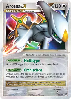 Arceus Lv.X 94 Normal