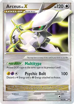 Arceus Lv.X 96 Normal
