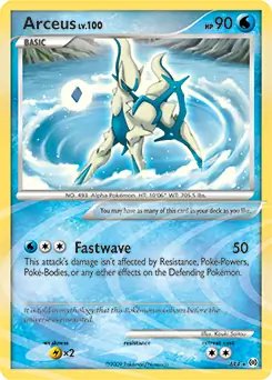 Arceus Holo AR4