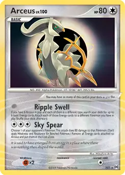 Arceus Holo AR5