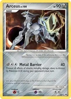 Arceus Holo AR9 Normal
