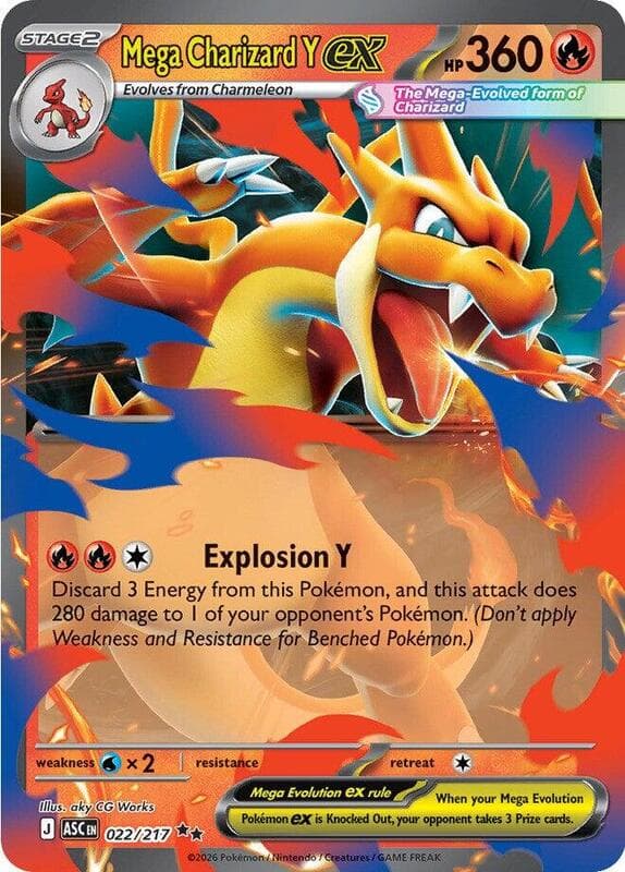 Mega Charizard Y ex 022