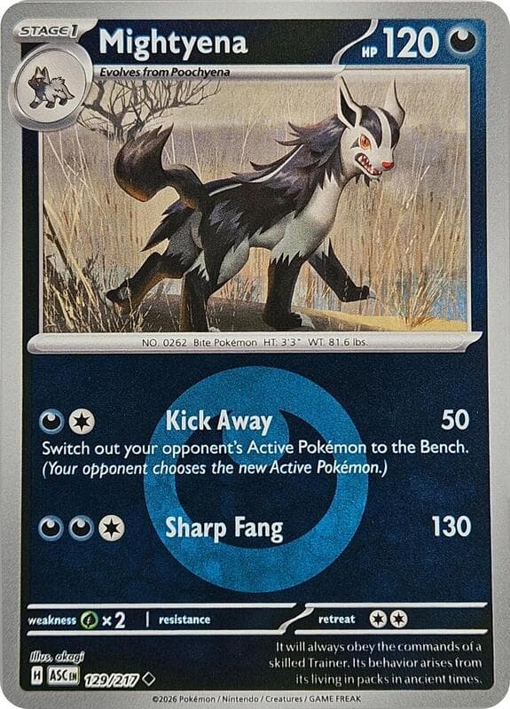 Mightyena Energy Symbol Pattern 129