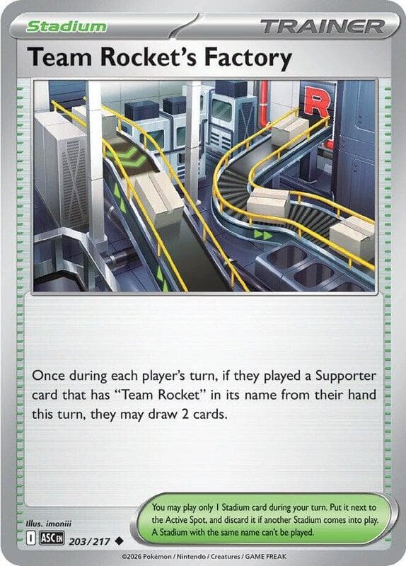 Team Rocket's Factory 203