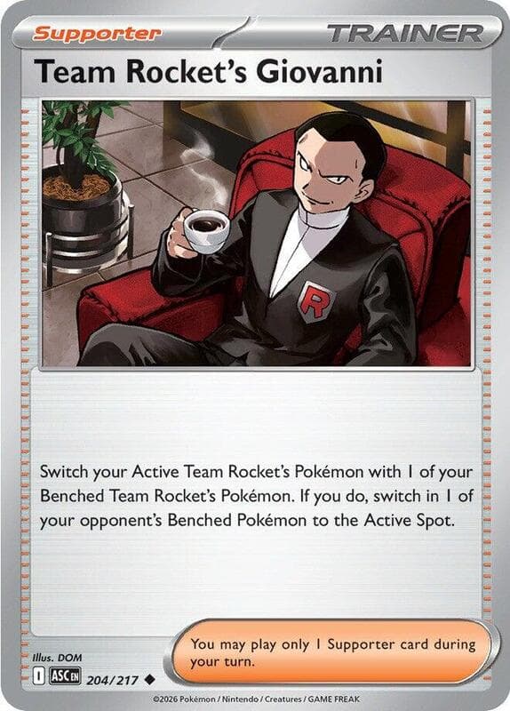 Team Rocket's Giovanni 204