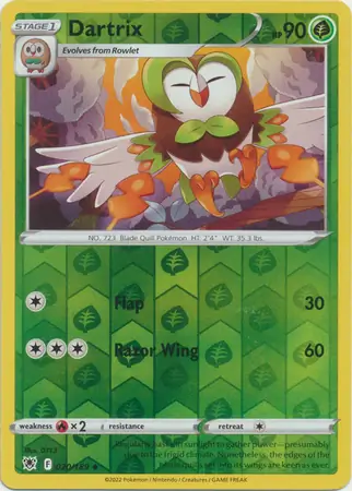 Dartrix Reverse Holo 020 Normal