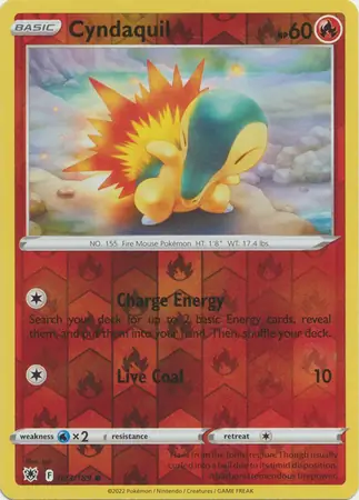 Cyndaquil Reverse Holo 023 Normal