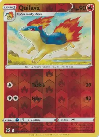 Quilava Reverse Holo 024