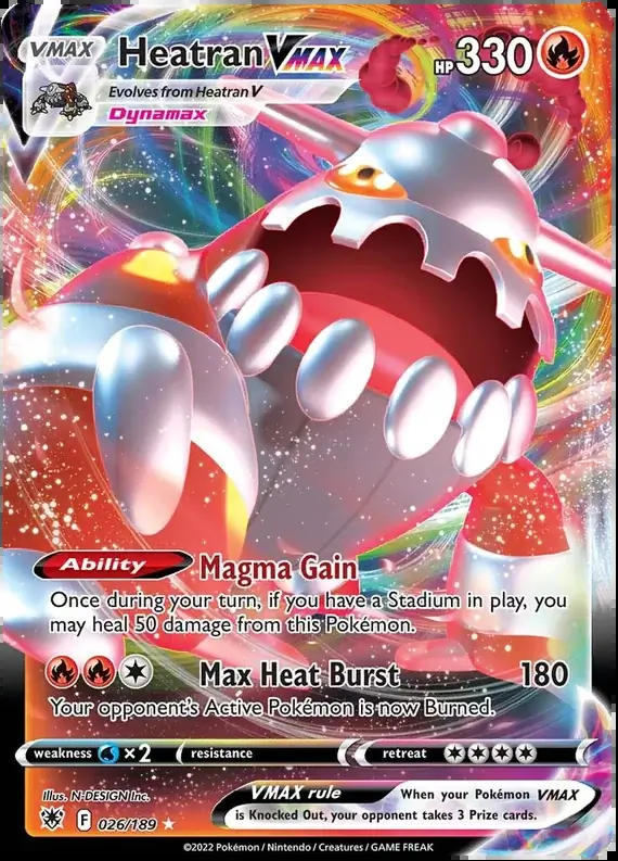 Heatran VMAX 026 Normal