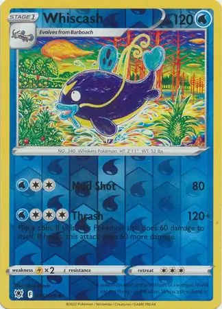 Whiscash Reverse Holo 036 Normal
