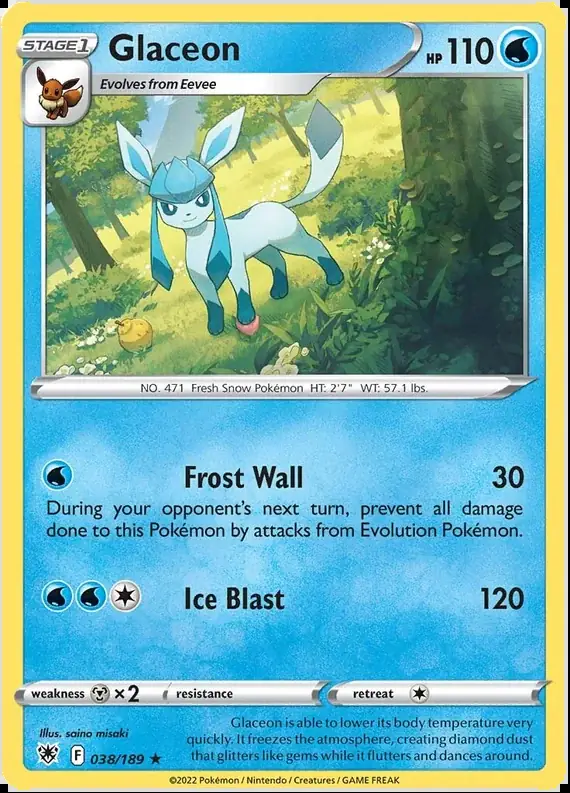 Glaceon 038 Normal