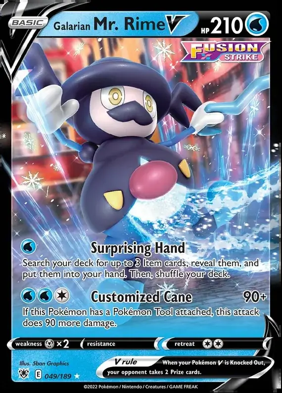 Galarian Mr. Rime V 049