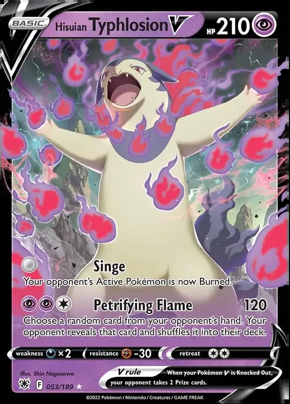 Hisuian Typhlosion V 053 Normal