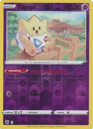 Togepi Reverse Holo 055 Normal