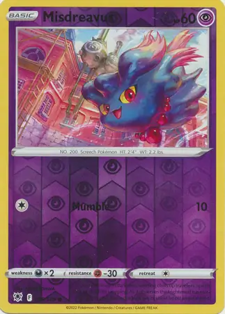 Misdreavus Reverse Holo 058 Normal