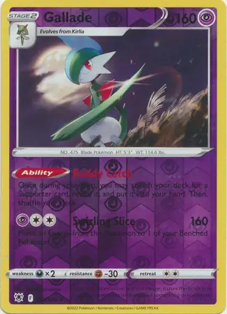 Gallade Reverse Holo 062 Normal