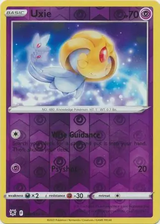 Uxie Reverse Holo 065 Normal