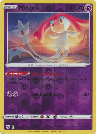 Mesprit Reverse Holo 066 Normal