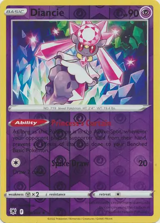 Diancie Reverse Holo 068