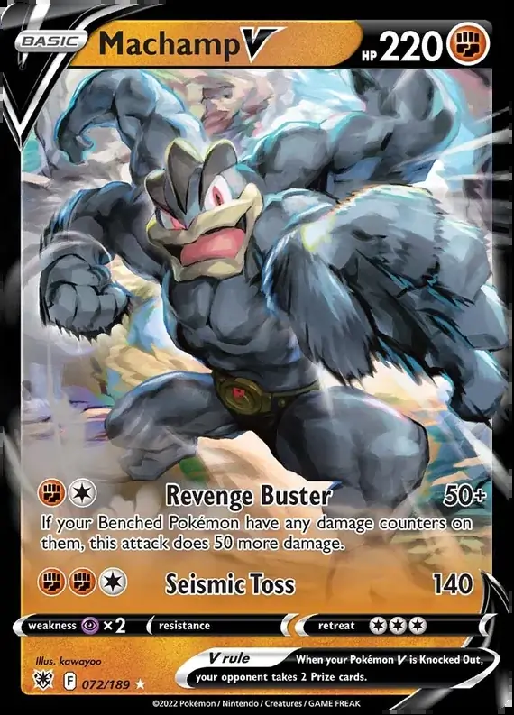 Machamp V 072 Normal