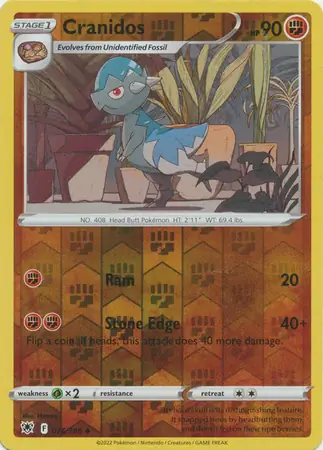Cranidos Reverse Holo 076 Normal