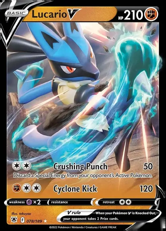 Lucario V 078 Normal