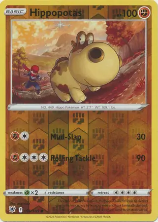 Hippopotas Reverse Holo 079