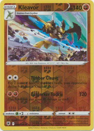Kleavor Reverse Holo 086 Normal