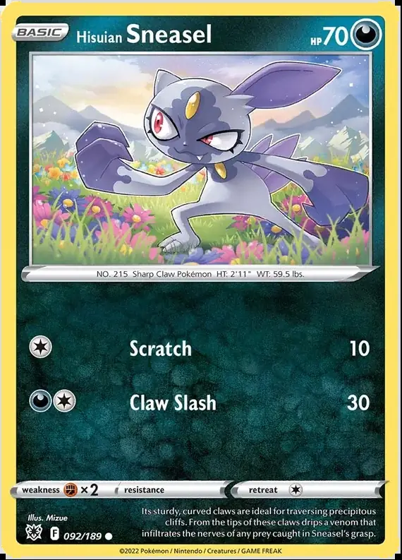 Hisuian Sneasel 092