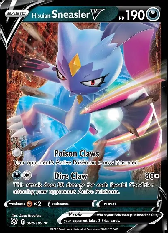 Hisuian Sneasler V 094 Normal