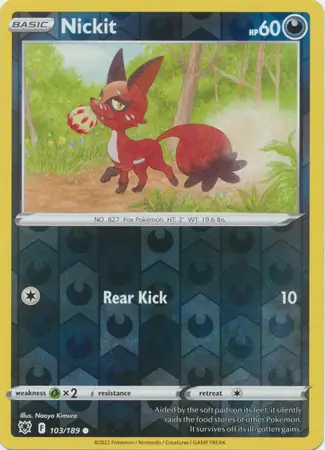Nickit Reverse Holo 103 Normal