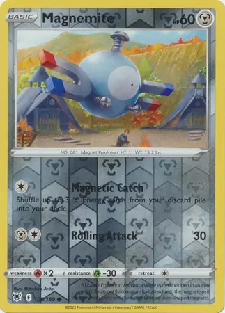 Magnemite Reverse Holo 105 Normal
