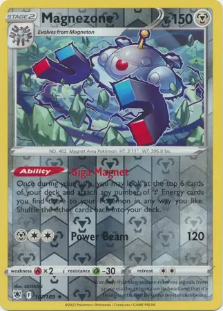 Magnezone Reverse Holo 107 Normal