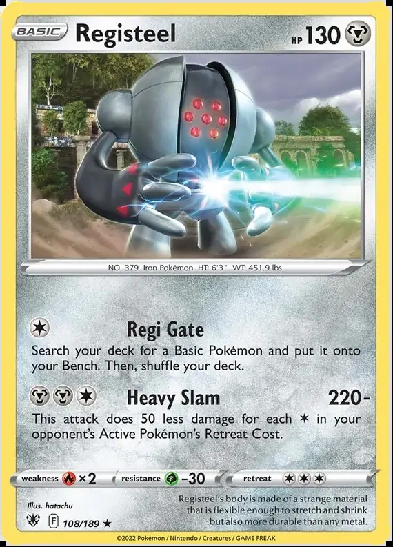 Registeel 108 Normal