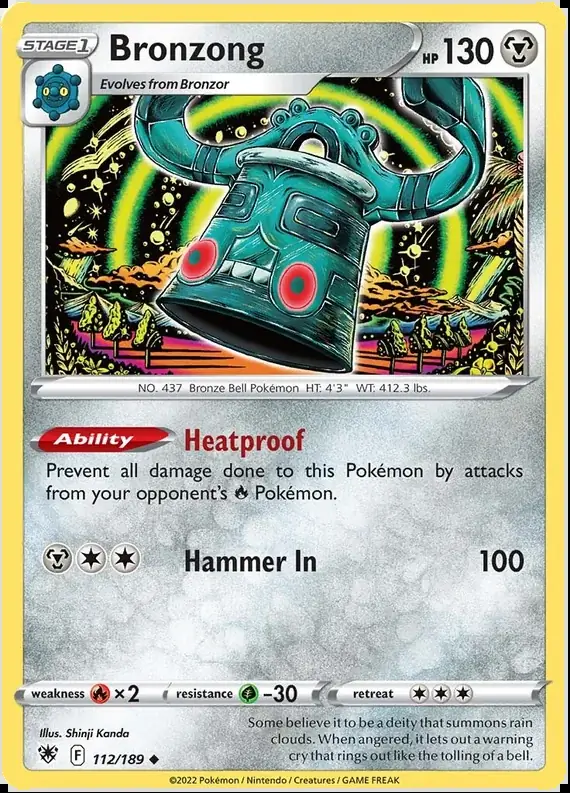 Bronzong 112 Normal