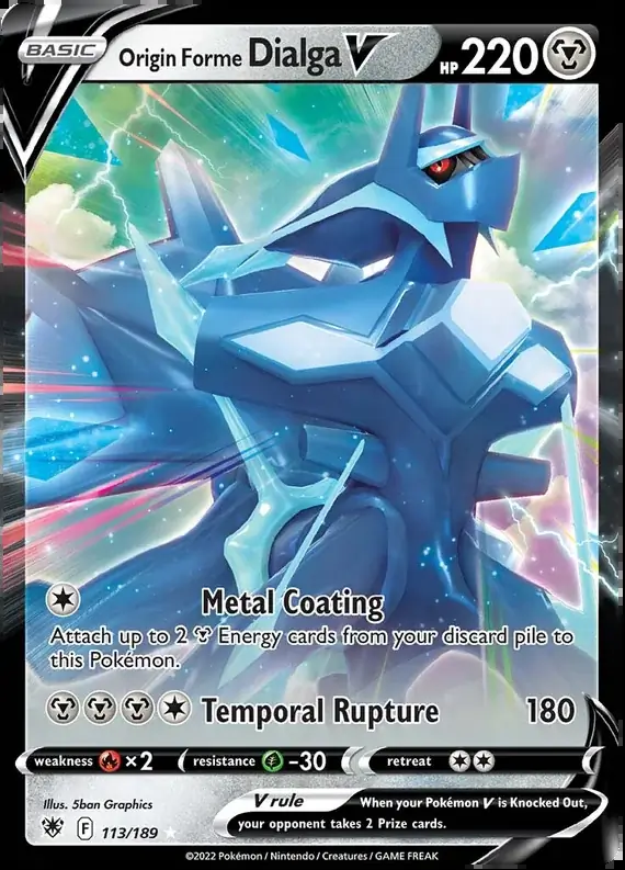 Origin Forme Dialga V 113 Normal