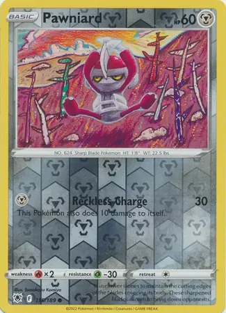 Pawniard Reverse Holo 115 Normal