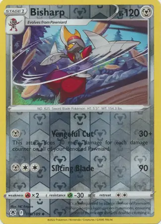 Bisharp Reverse Holo 116 Normal