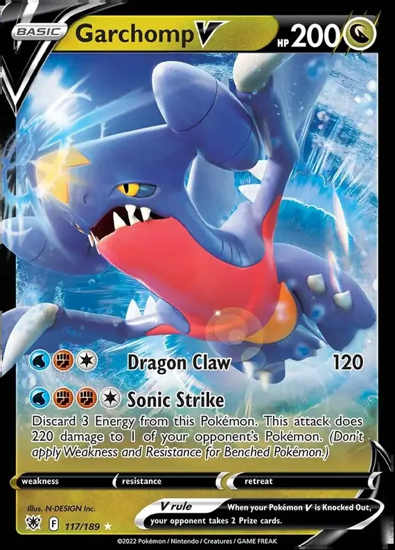 Garchomp V 117 Normal