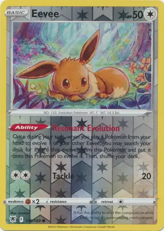 Eevee Reverse Holo 119 Normal