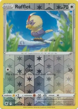 Rufflet Reverse Holo 131 Normal