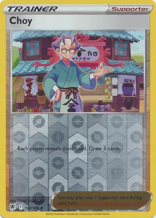 Choy Reverse Holo 137 Normal