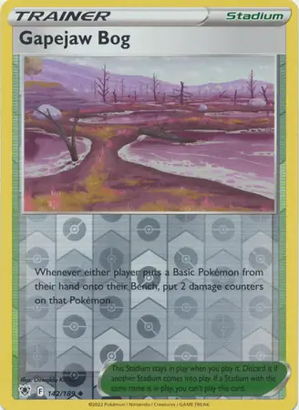 Gapejaw Bog Reverse Holo 142