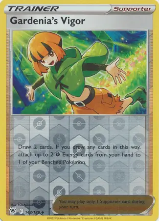 Gardenia's Vigor Reverse Holo 143 Normal