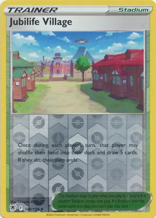 Jubilife Village Reverse Holo 148